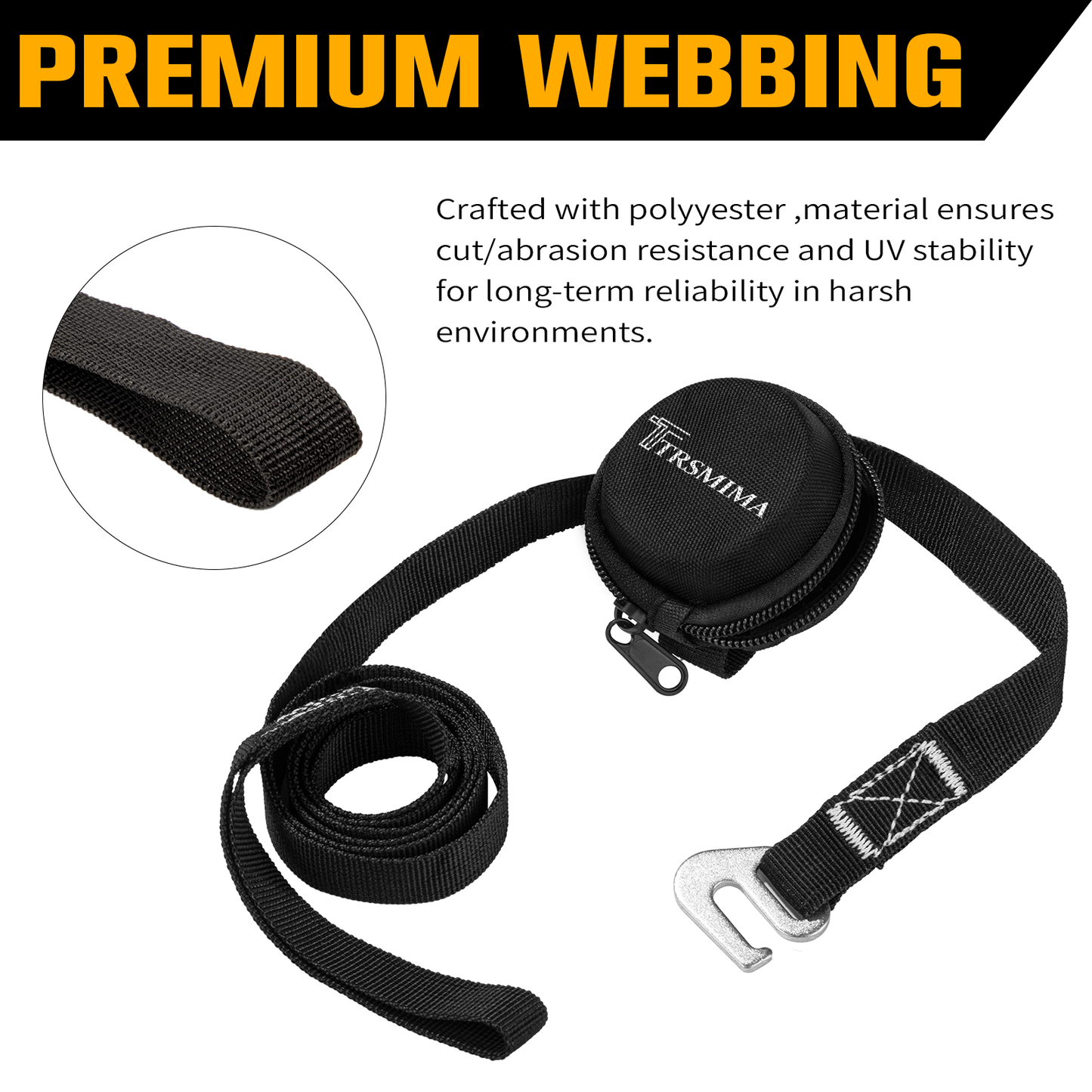 TRSMIMA Suspension Trauma Safety Straps - Trauma Relief Straps for Safety Harness Fall Protection Fall Arrest System A Pair