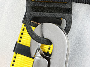 Safety Harness Fall Protection Upgrade 4 Quick Buckles Construction Full Body Harness with 6 Adjustment D-ring